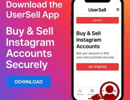 UserSell — Instagram Account Buying & Selling App