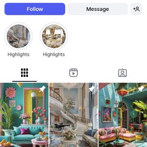 Real Interior Design Instagram Page for Sale – Organic Growth